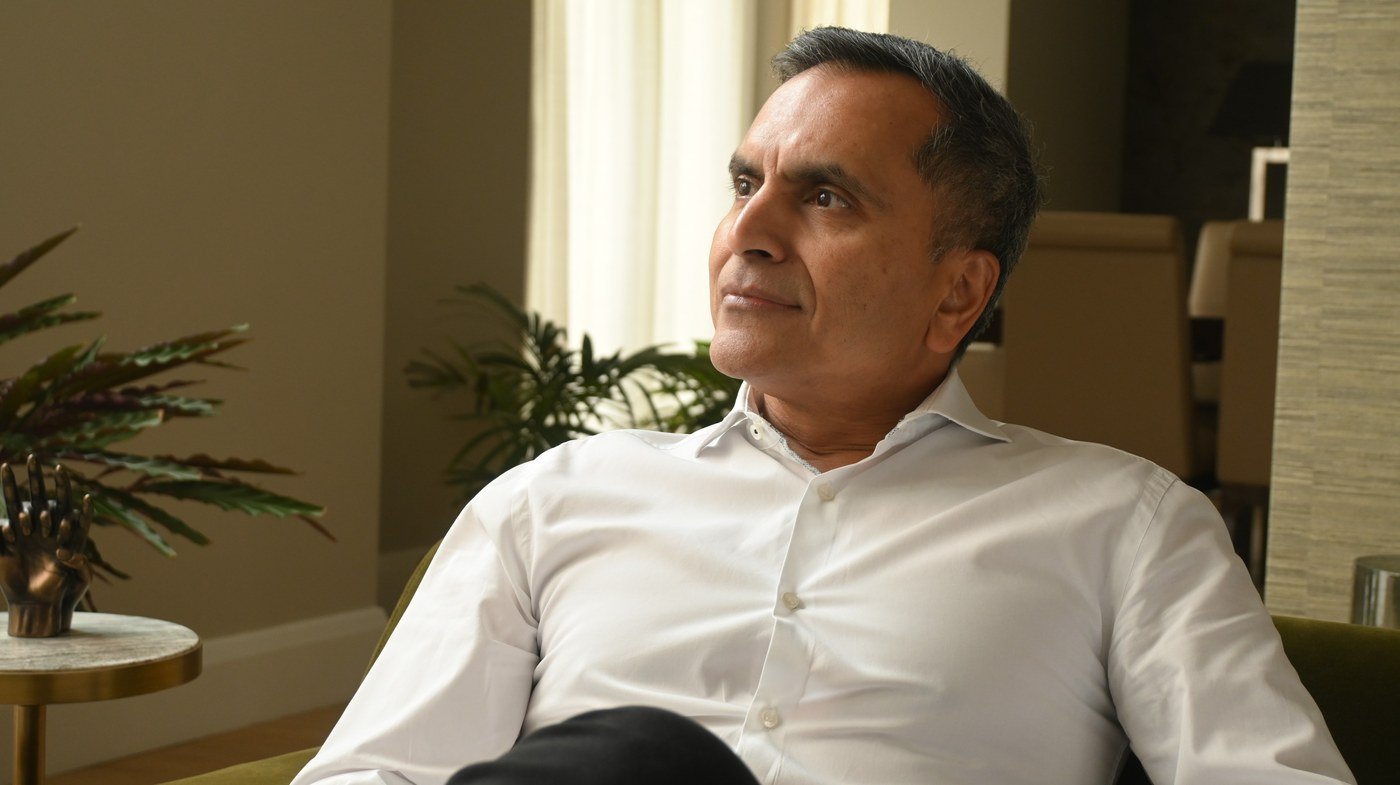 Avnish Goyal CBE overlooking London