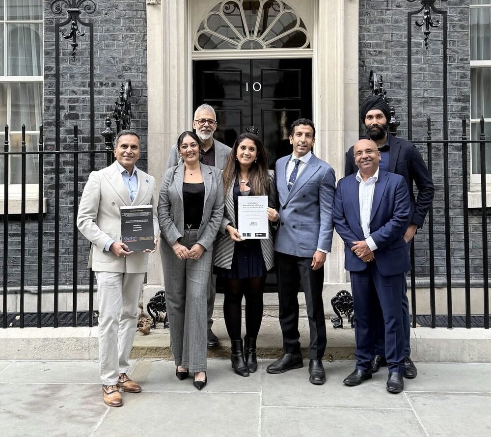 Foundation team at 10 Downing Street